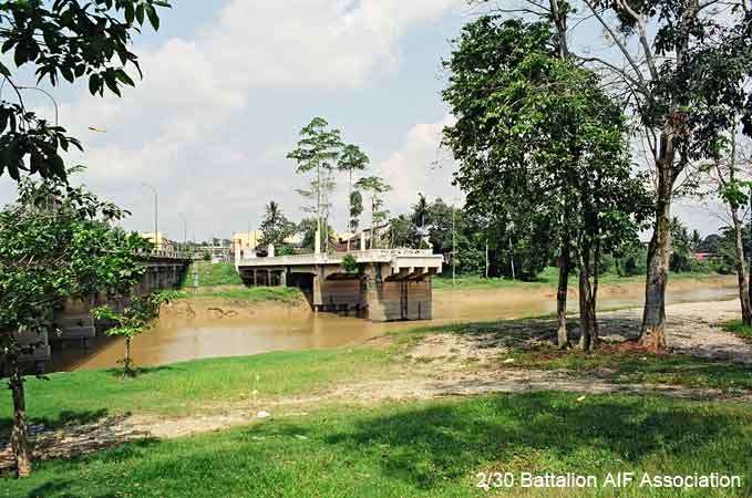 Bridge at Buloh Kasap
Demolished on 19/1/1942
