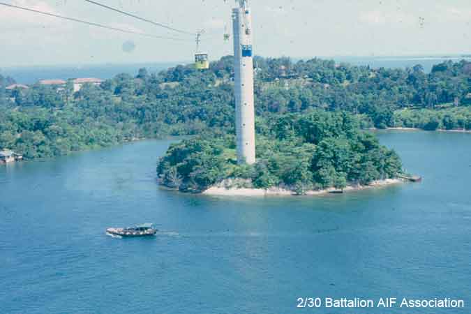 Blakang Mati
Looking towards Blakang Mati and one of the cable car towers, in 1975.
Keywords: 061226