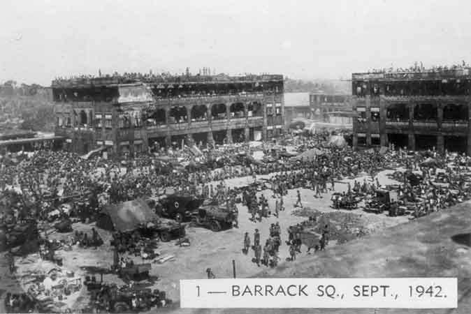 001 - Barrack Sq., Sept., 1942
