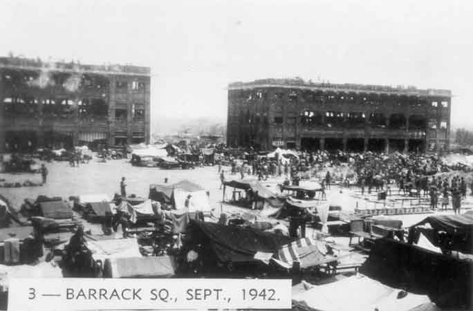 003 - Barrack Sq., Sept., 1942
