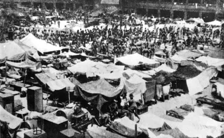 Selarang Barracks
Photograph of the Selarang Barracks incident in 1942.
