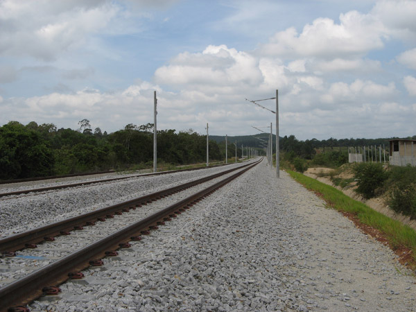 Gemas
Railway line alongside Battalion HQ
Keywords: 20121111b