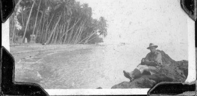 Training in Malaya
Photo of ? taken at unknown location on coast of Malaya.

From photo album containing photos of:
NX65871 - ALLARDICE, Stephen Russell (Steve), Sgt. - HQ Coy. HQ. Transport Platoon
Keywords: 20131219a