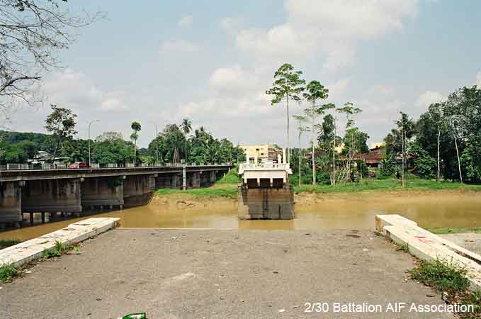 Bridge at Buloh Kasap
Demolished on 19/1/1942
