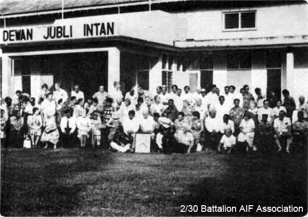 1979 Tour, Day 07
Mersing 17/1/1979 - gathering of the Mersing branch of the ex-Servicemen of Malaysia with the Tour Group.

Included in the report of the 2/30 Bn Group Tour to Malaysia and Singapore. See details in [url=http://www.230battalion.org.au/Makan/Issues/Makan248.htm#Day07]Makan 248, Day 7, 17/1/1979.[/url]
Keywords: Makan248