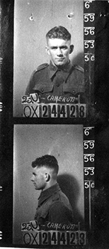 QX24428 - CAMERON, Gordon - Pte.
Served as:

1) NX31666 - Dvr. Lindsay Gordon SMITH - enlisted 12/6/1940; discharged - unknown
2) QX24428 - Pte. Gordon CAMERON - enlisted 5/11/1941; discharged 14/4/1942
3) NX95084 - Pte. Gordon SMITH - enlisted 15/4/1942; discharged 21/1/1946
