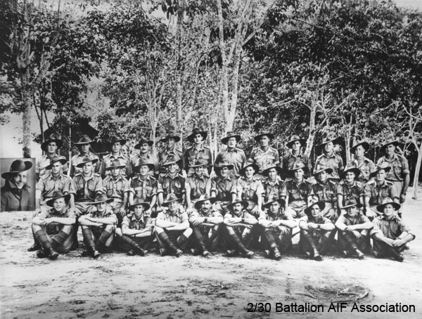 C Company, 15 Platoon
December 1941
