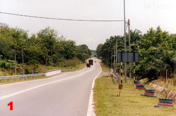 Gemas road block